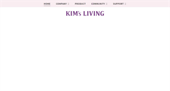 Desktop Screenshot of kims-living.com